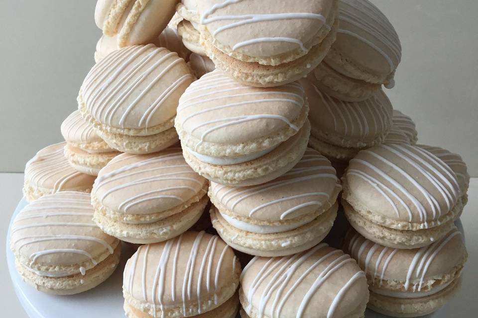 Chocolate Ganache Macarons