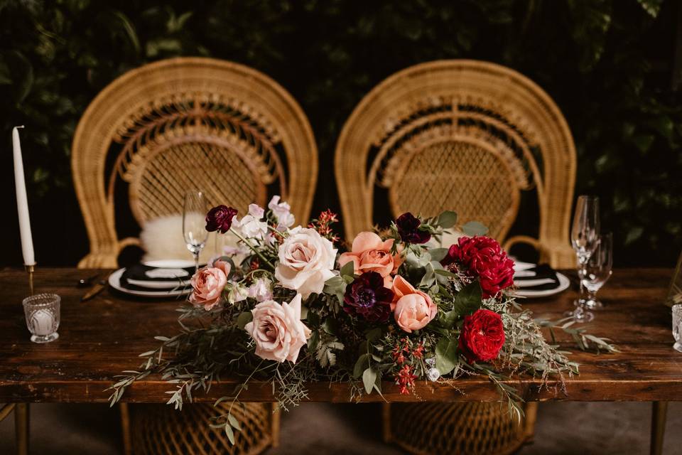 Sweetheart table