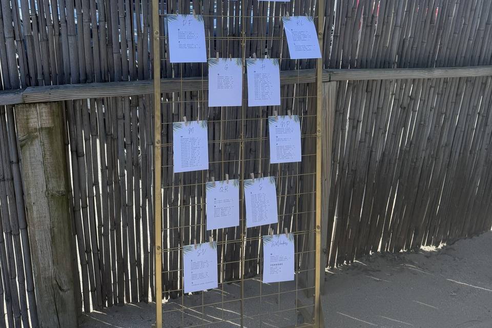 seating chart