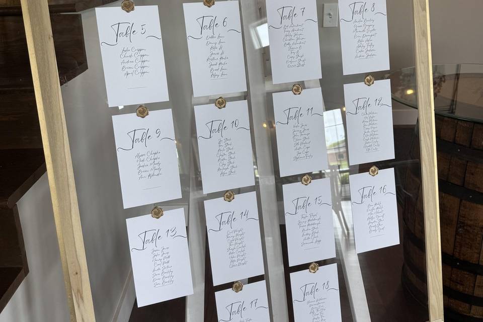 seating chart
