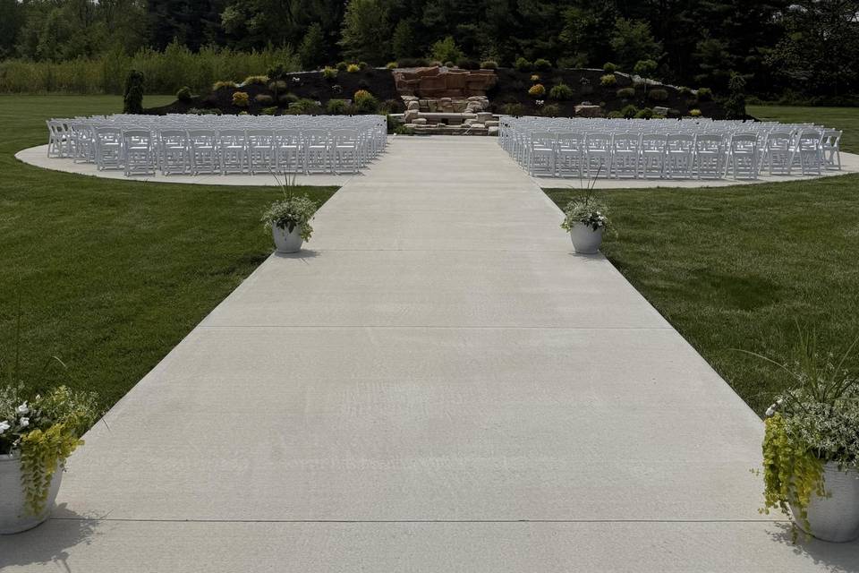 ceremony area