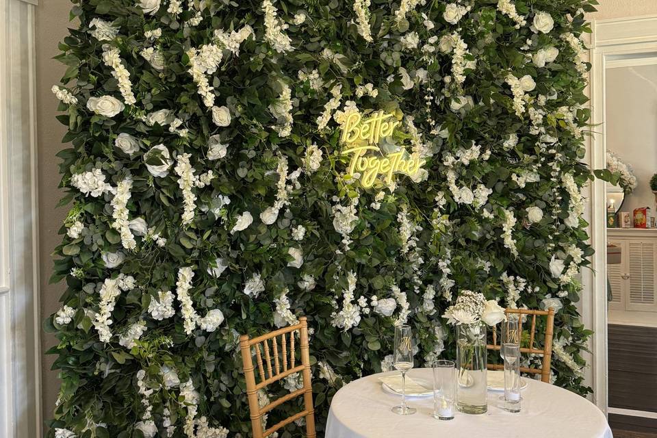 flower wall