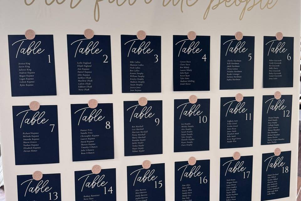 seating chart