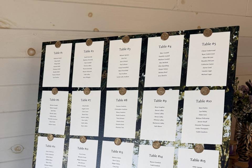 seating chart