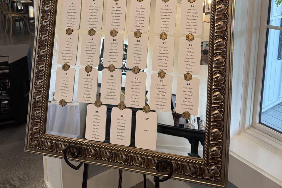seating chart