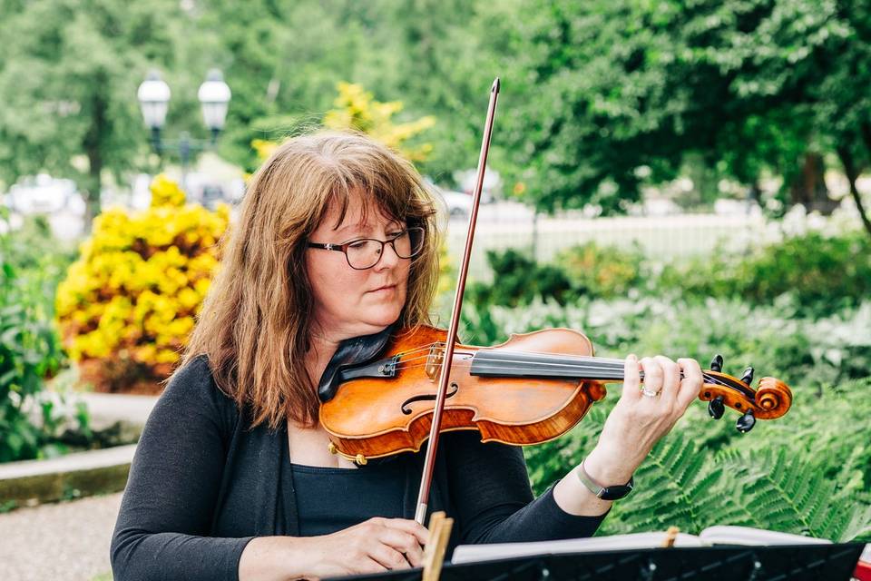 Acoustic Violinist Sarah