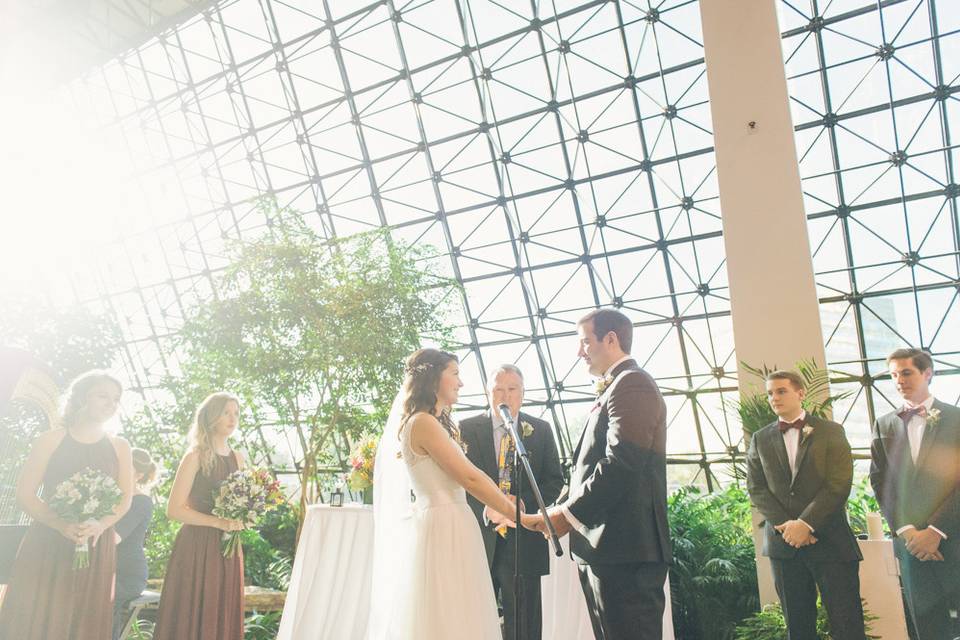 Ceremony in Atrium