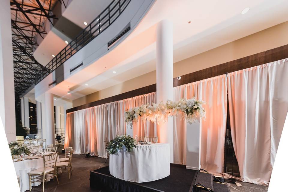 Dance Floor in Atrium