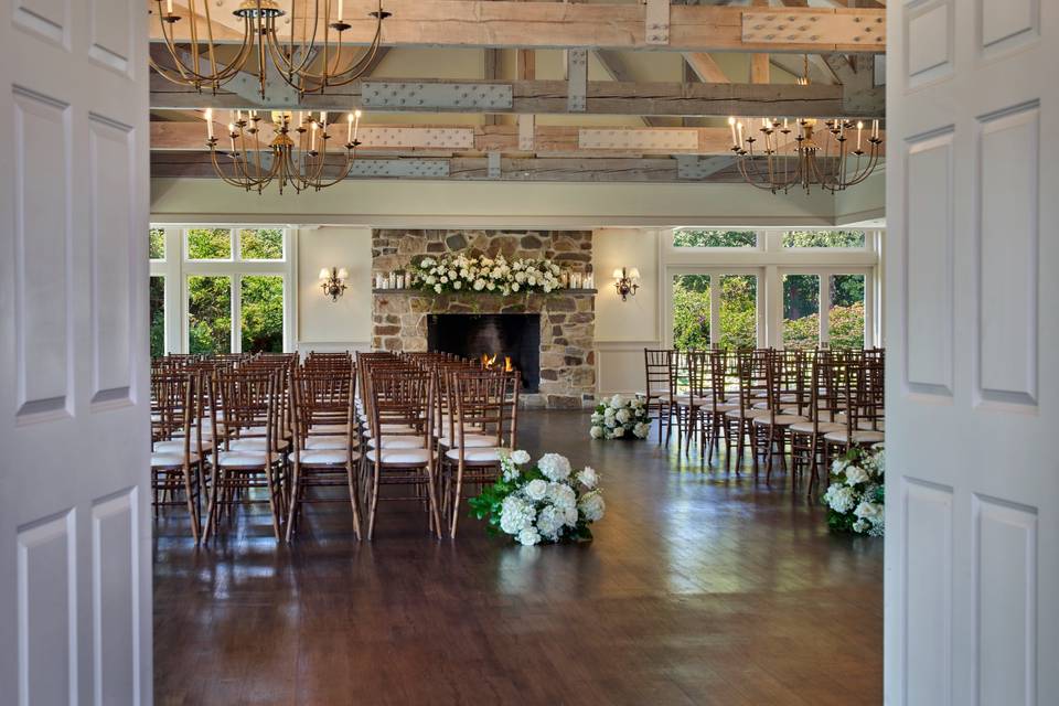 Indoor Ceremony site