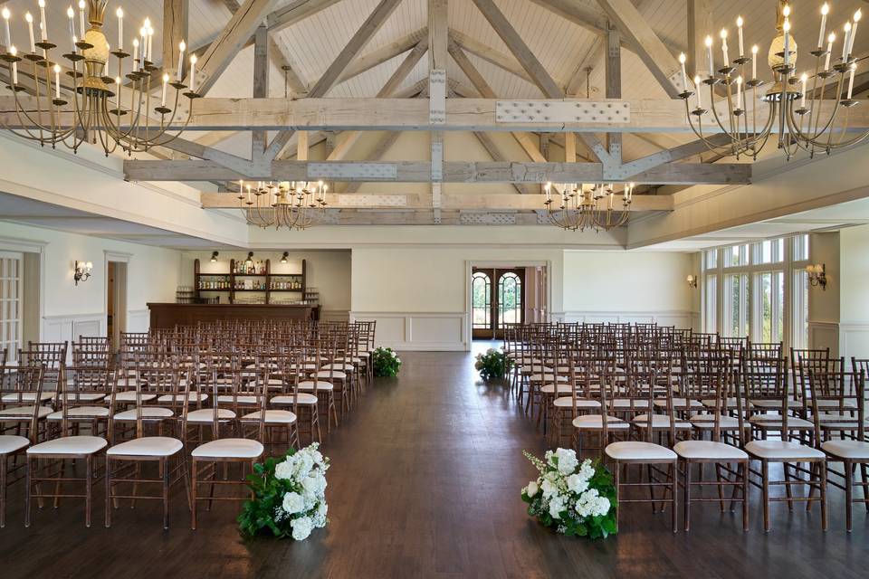 Indoor Ceremony site