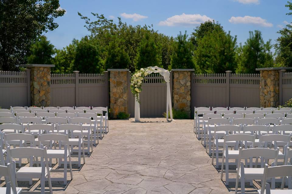 Ceremony site
