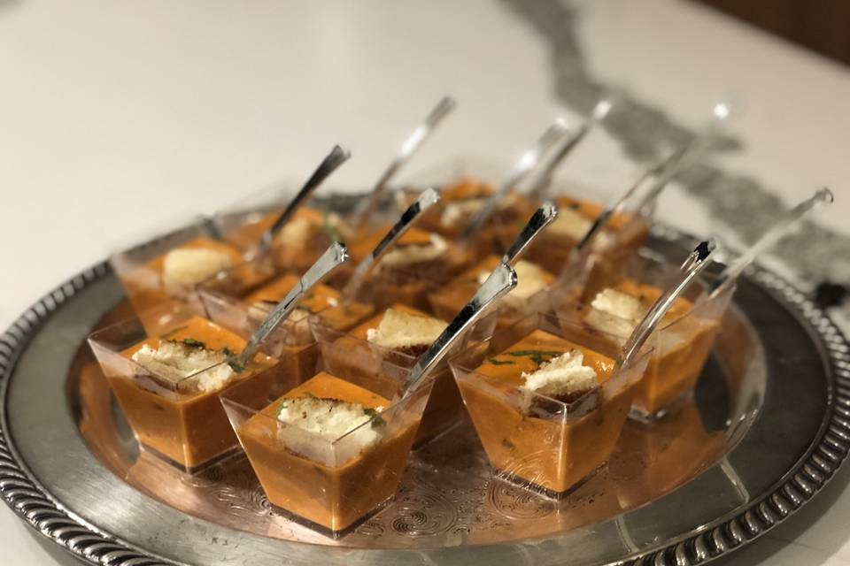 Tomato bisque shooter