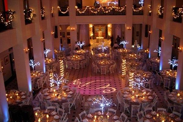 Reception area