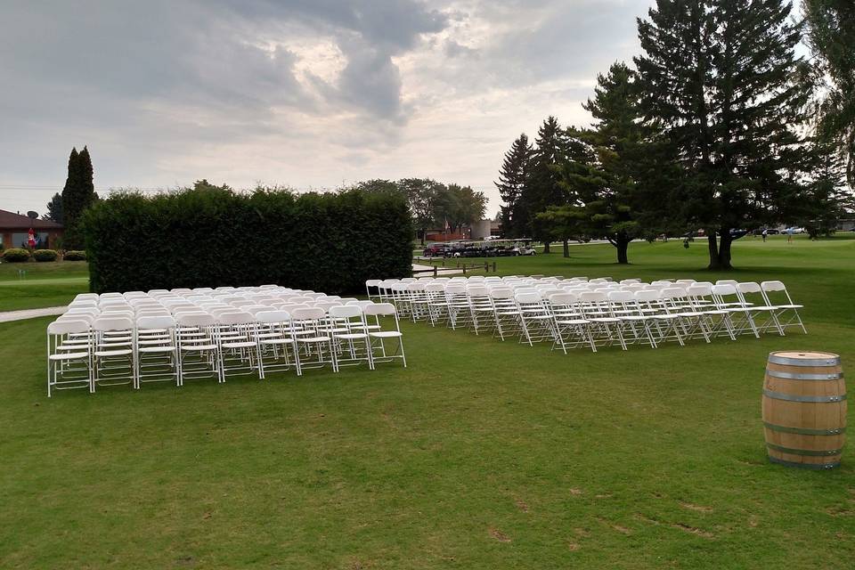 Outdoor Ceremony Site