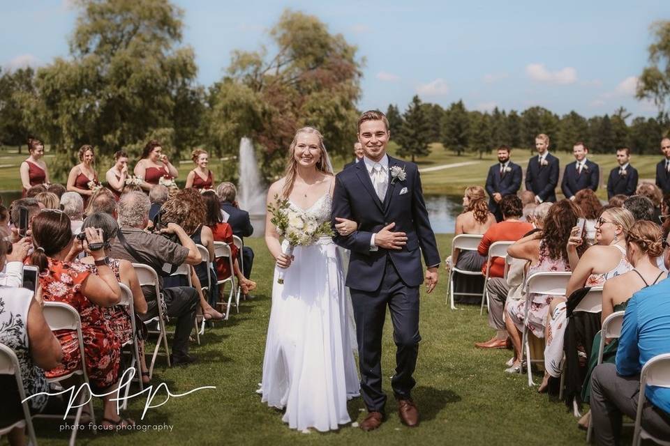 Wedding on the Greens