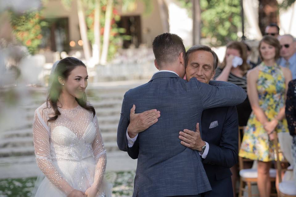 Groom and father-in-law