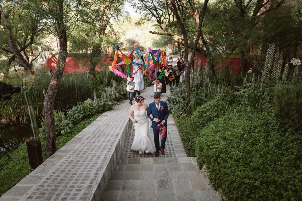 Just married
