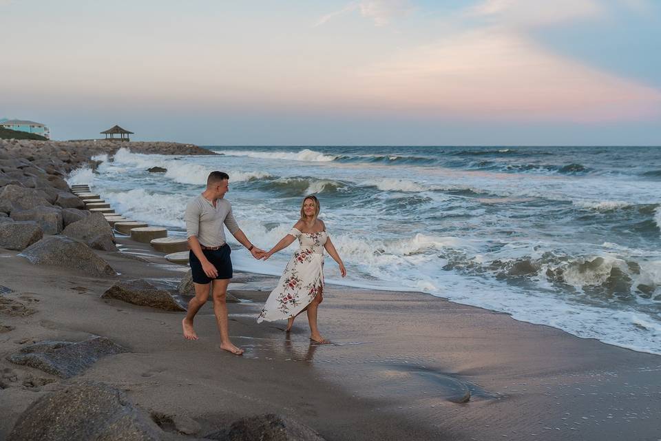 Fort Fisher Engagement Session