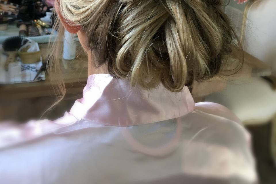 Bridal hair