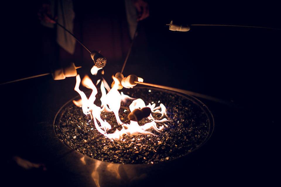 Bonfire and S'Mores