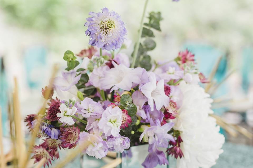 Sweetheart Table Flowers