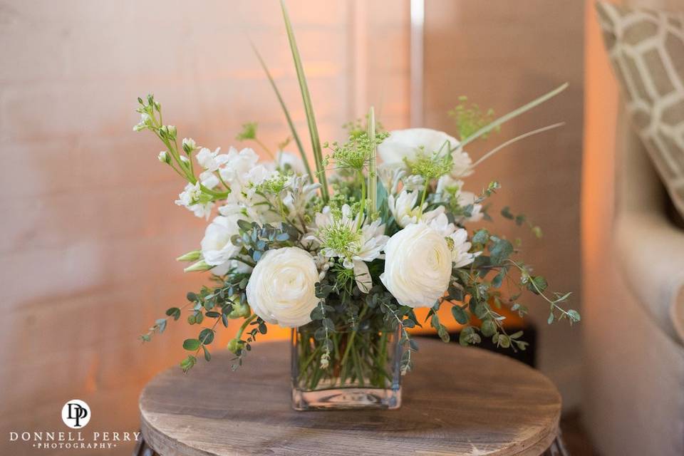 Accent Table Flowers