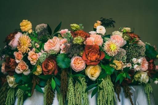 Accent Table Flowers