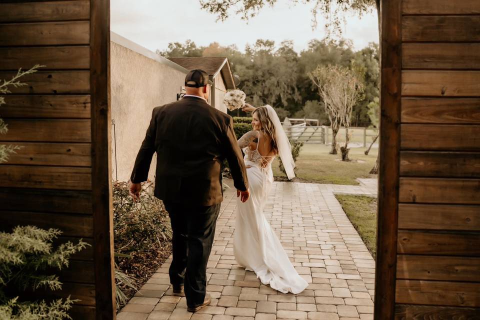 Real wedding at Moss Estates