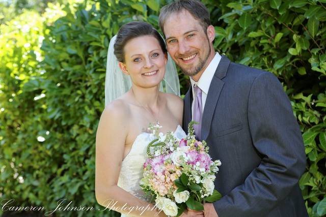 Portrait of the happy couple - Cameron Johnson Photography