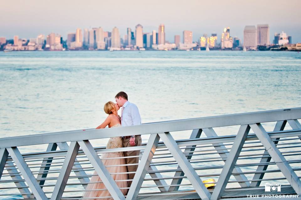 Couple kissing