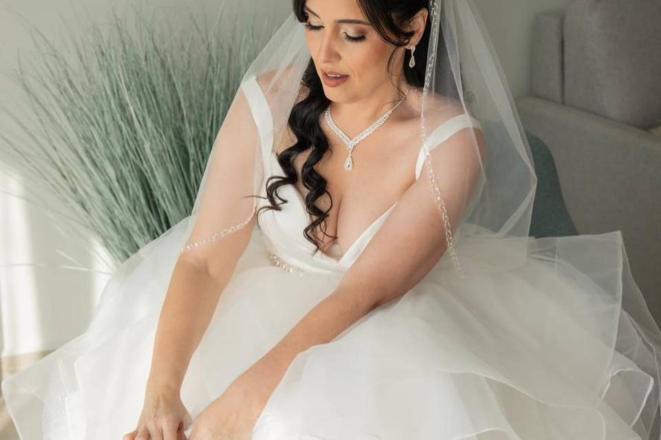 Real Bride Custom Made Dress