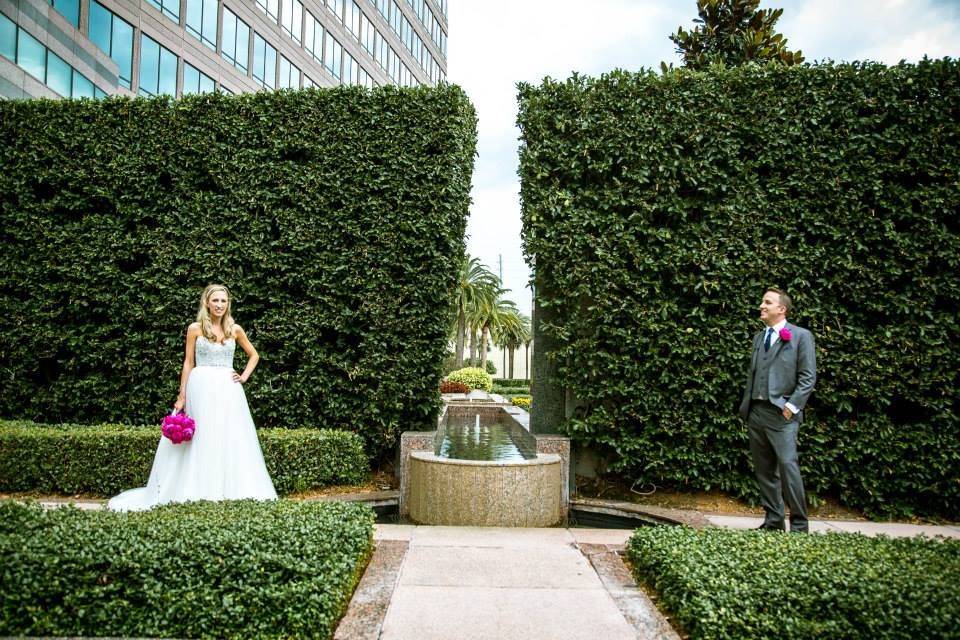 Couple in the garden