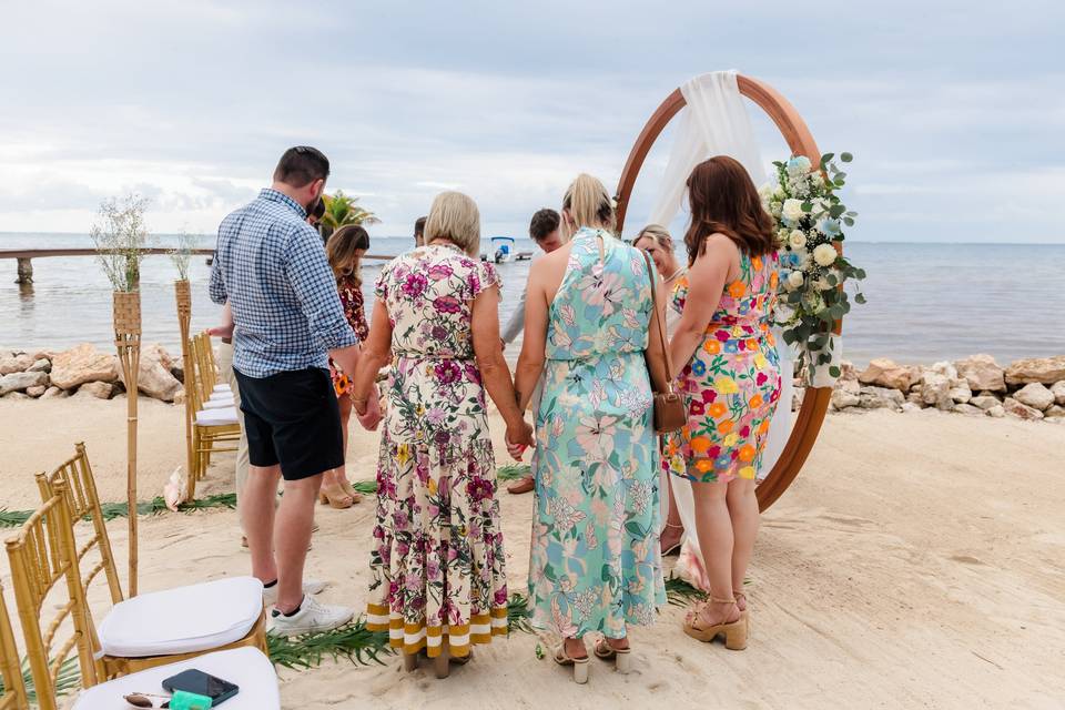 Tropical Beach Ceremony