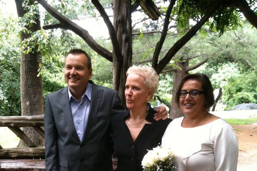 Tulis McCall - New York Celebrant: Wedding Officiant and Interfaith Minister