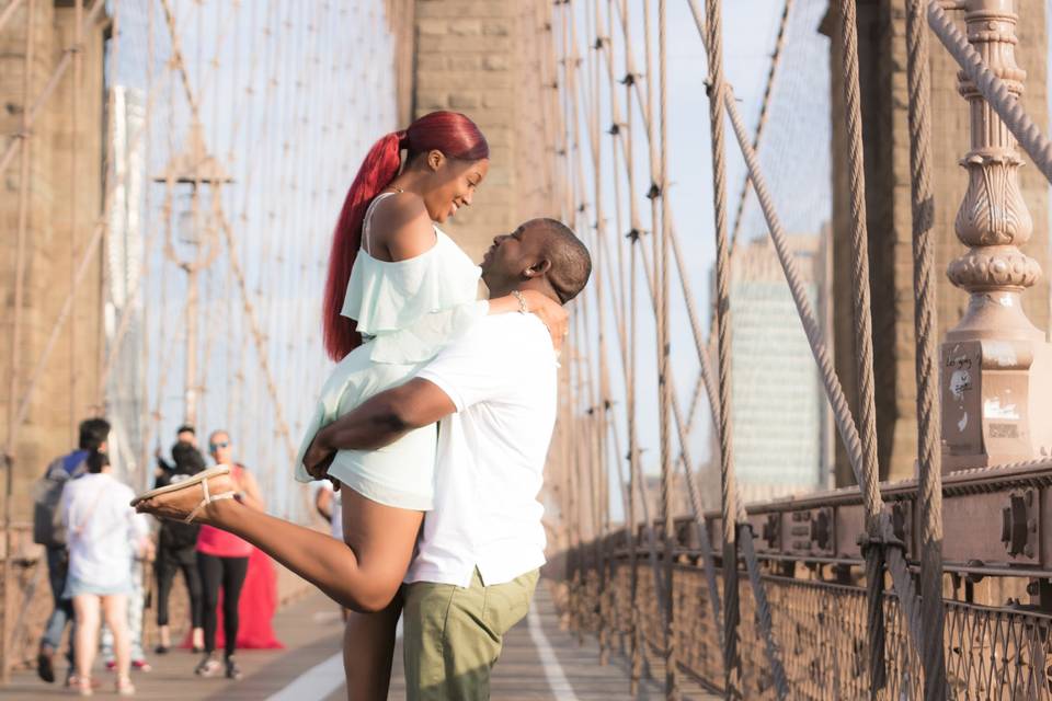 Engagement Brooklyn Bridge