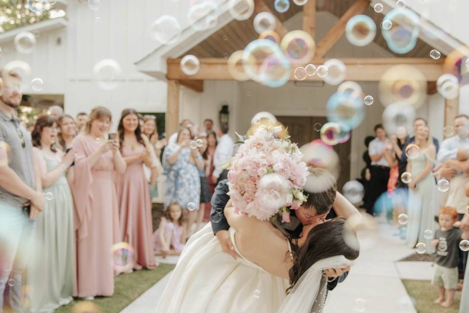 Sealed with bubbles