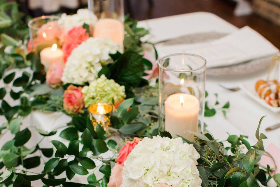 Flower table decors