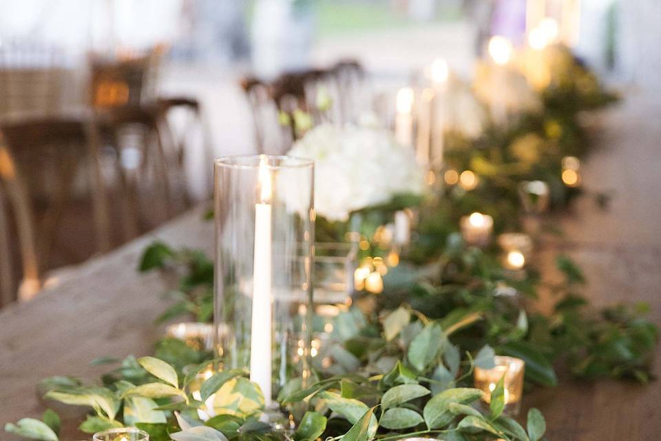 Long table setup