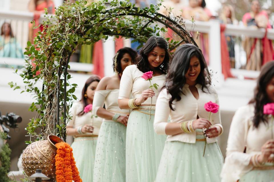 Mid-ceremony