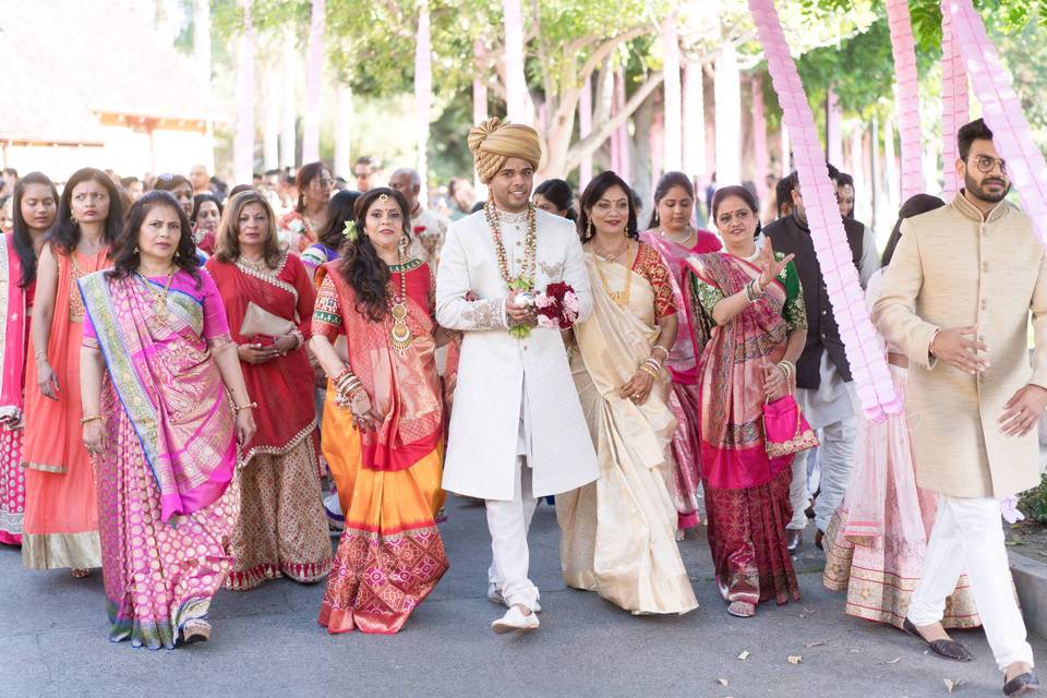 Baraat, Groom's Parade