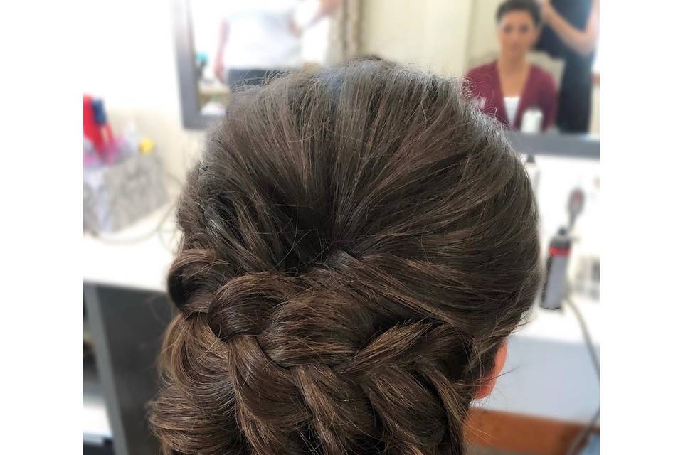 Volume Braid Updo