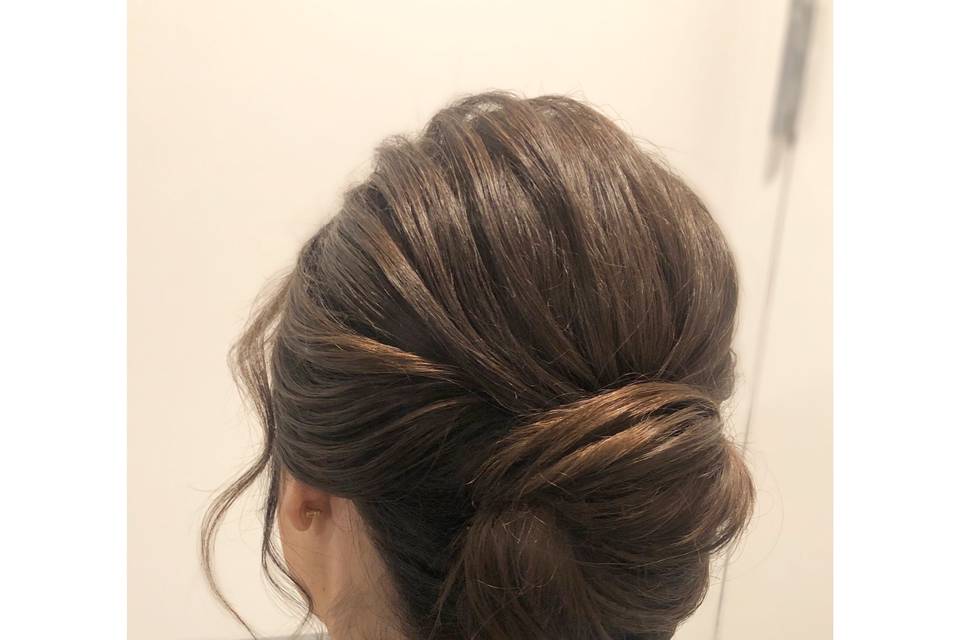 Clean Texture Updo