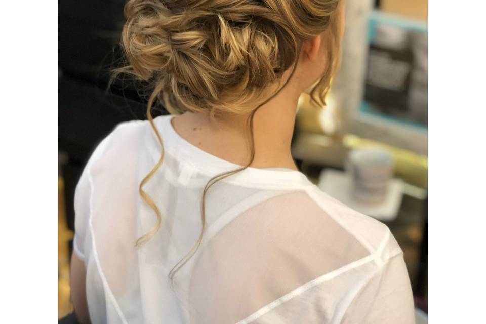 Clean Texture Updo