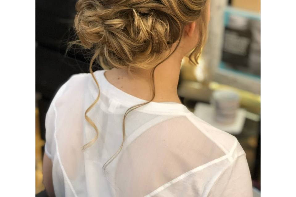 Tousled Updo