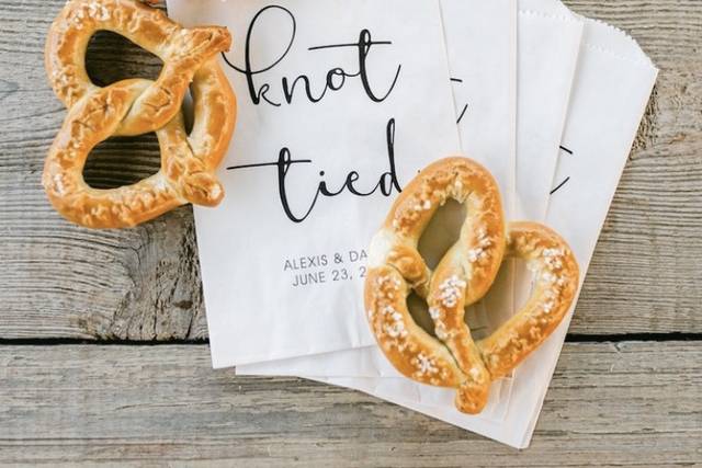 Baked Pretzel Bar