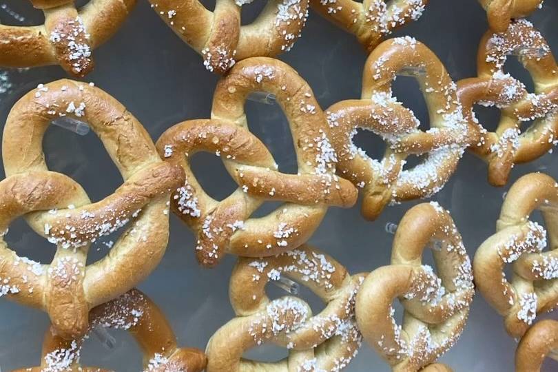 Baked Pretzel Bar