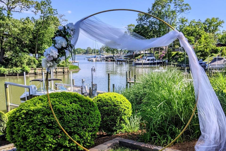 Beautiful Ceremony on the Bay