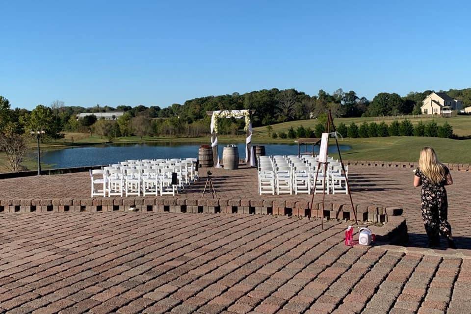 Wedding Ceremony Setup