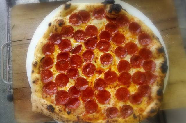 Wood Fired Pepperoni from Victoria's Wood Fired Pizza