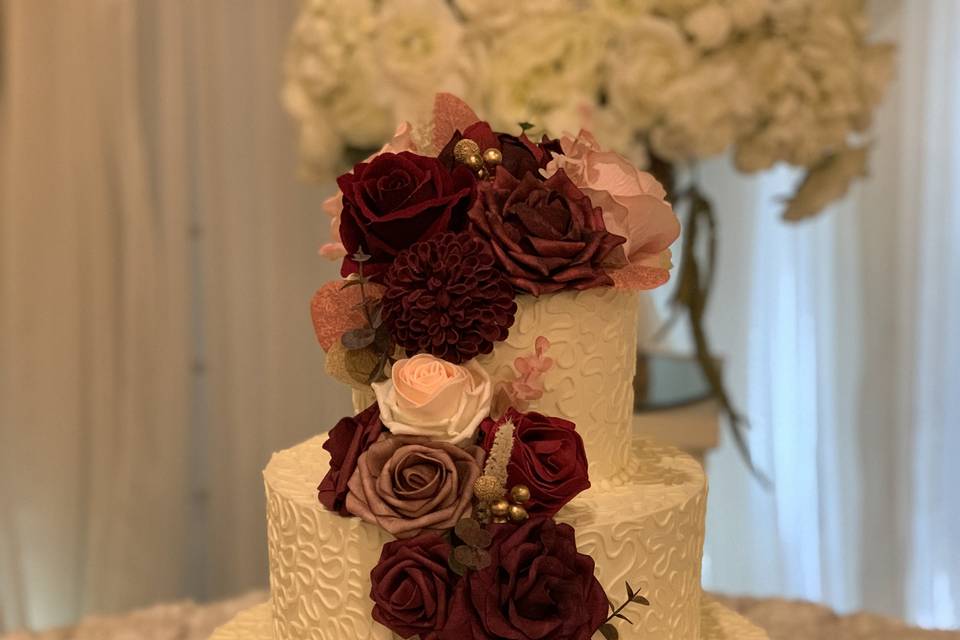 WCB wedding cake